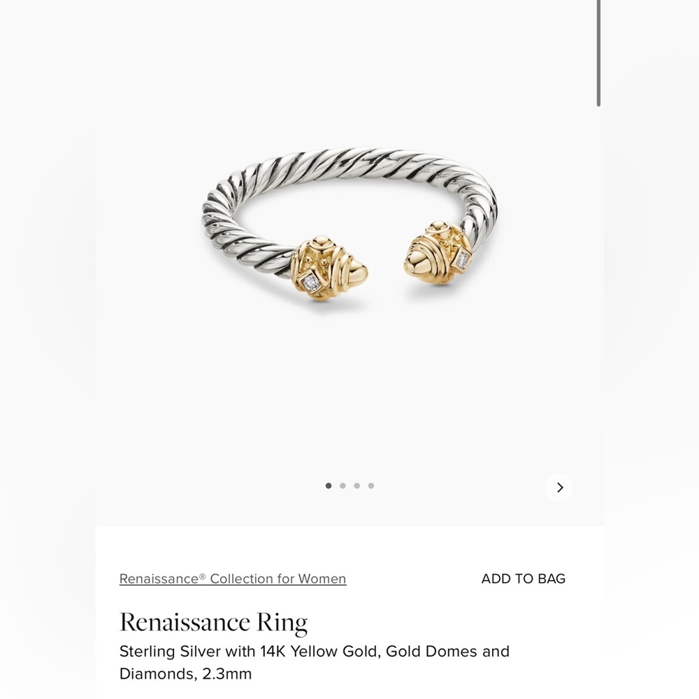David Yurman Renaissance Ring